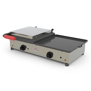 Chapa Dupla Elétrica 220v com Prensa Progás