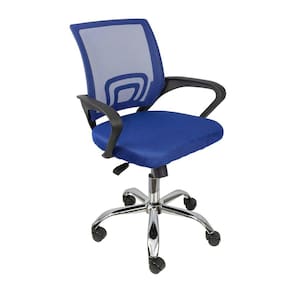 Cadeira para Escritório Diretor Tela Mesh com Relax Tok 3310 Or Design Azul