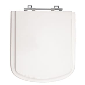 Tampa de Vaso Unic Branco Tampa para Vaso Deca de Madeira Laqueada