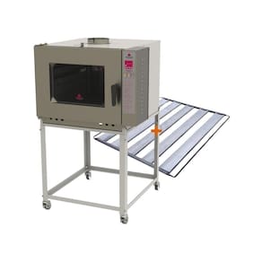 Kit - Forno Turbo Elétrico 5 Esteiras Monof 220v Prp-5000ne + 5 Esteiras - Progás 220v