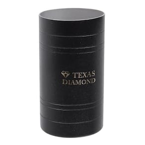 Copo para Tereré Aço Inox Preto Texas Diamond 29538