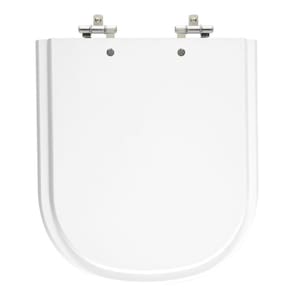 Assento Sanitário Life Branco Tampa para Vaso Celite em Madeira Laqueada