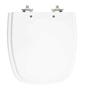 Assento Sanitário Versato/Fit Branco Tampa para Vaso Celite em Madeira Laqueada