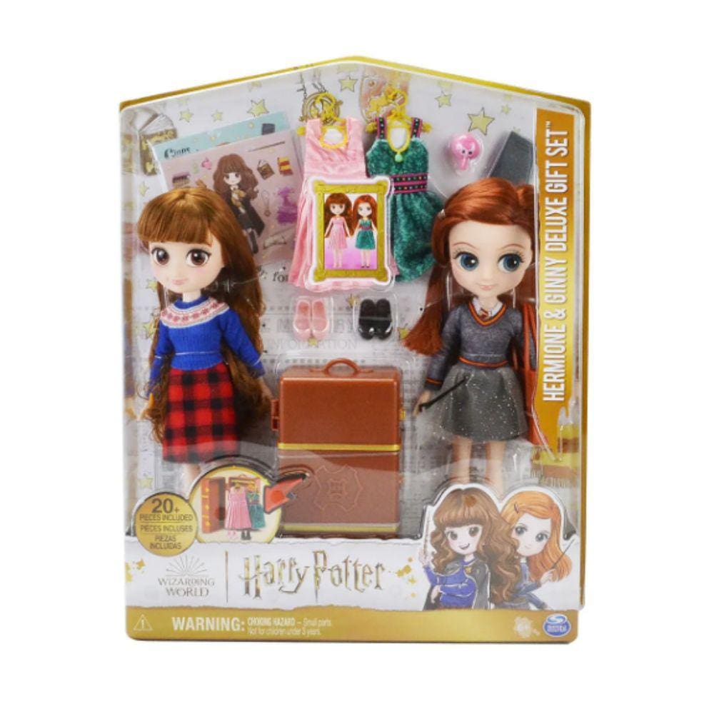 Harry Potter Mega Set com Hermione e Gina 20cm 3131- Sunny