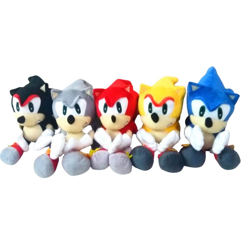 Boneco sonic pelucia muito barato