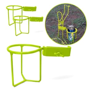 Kit 3 Porta Lata Suporte Vara de Pesca Secretária Pesqueiro Barranco Cor Refletiva Ideal Pesca Noturna
