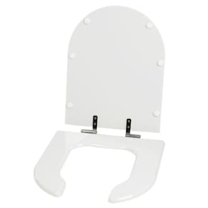 Assento Laqueado Luna Medic Branco Tampa para Vaso Icasa de Mdf