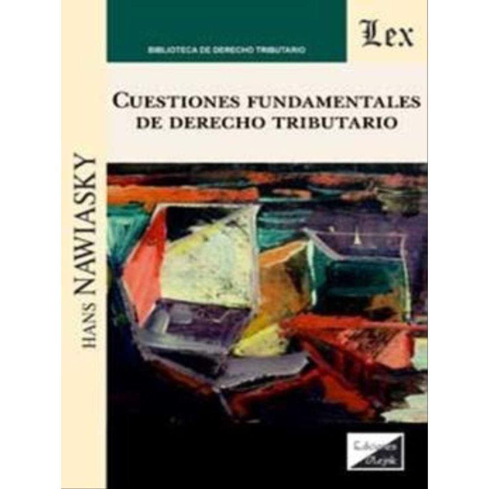 Cuestiones Fundamentales De Derecho Tributario