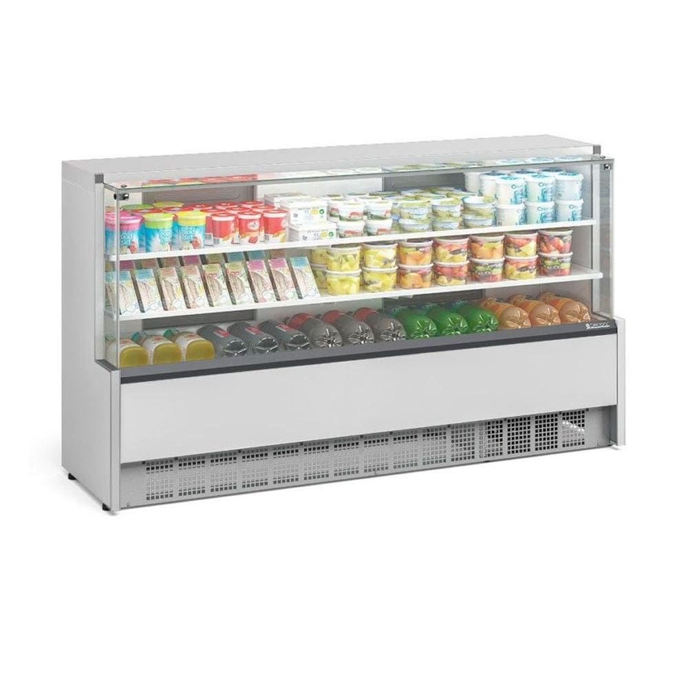 Vitrine Refrigerada Gelopar Universal 2,05 m Branco 220V GPDA-205R