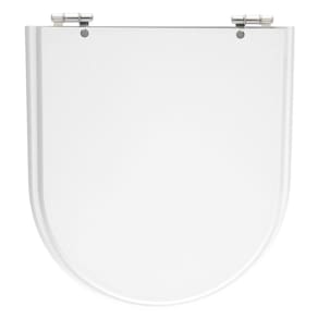 Assento Sanitário Calypso Branco Tampa para Vaso Incepa de Madeira Laqueada