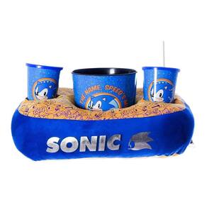 Almofada Porta Pipoca Sonic - Zona criativa