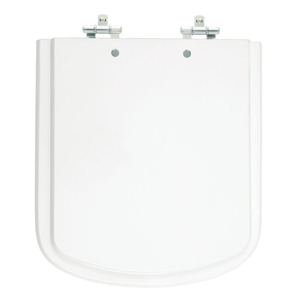 Assento Sanitário Boss Branco Tampa para Vaso Incepa de Madeira Laqueada