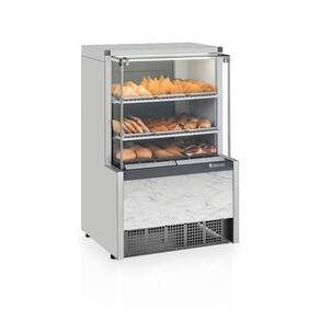 Vitrine Estufa Gelopar com Bandeja 75 cm Branco 50-60Hz 220V MEQA-075R
