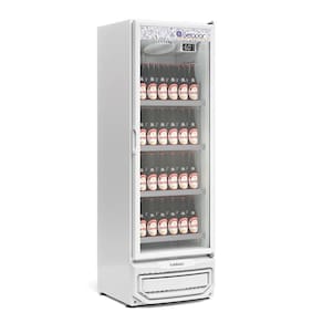 Refrigerador Expositor Vertical 45 Litros Branco 127V Gelopar GCBC-45