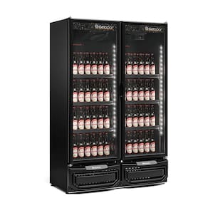 Refrigerador Expositor Vertical 957 Litros Preto 220V Gelopar GCBC-950 LB