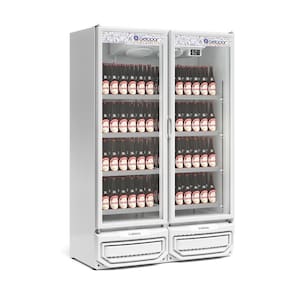 Refrigerador Expositor Vertical 957 Litros Branco 127V Gelopar GCBC-950