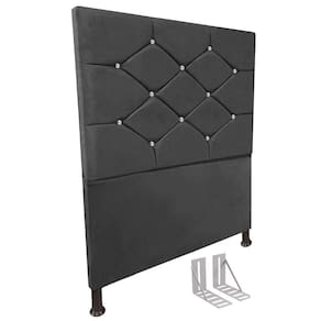Cabeceira de Cama Box Solteiro + Frame 80cm Estofada Knew Cz