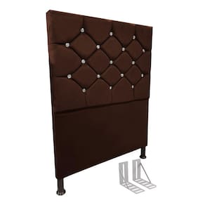 Cabeceira de Cama Box 100cm + Frame Solteiro Estofada Kas Mr