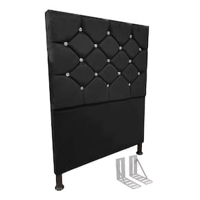 Cabeceira de Cama Box 130cm + Frame Solteiro Estofada Kas Pr