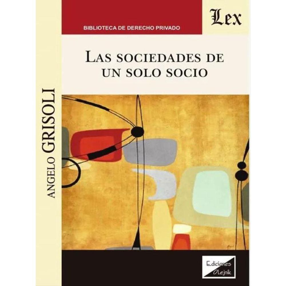 Las Sociedades De Un Solo Socio
