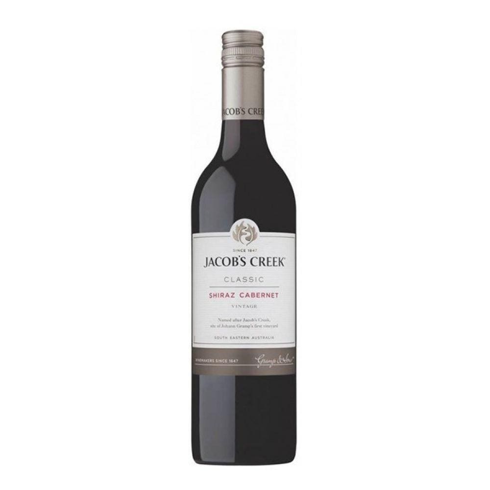 Vinho Tinto Jacob`s Creek Shiraz Cabernet Sauvignon-750 Ml