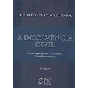 Insolvencia Civil, A - Execucao Por Quantia Certa
