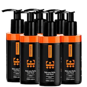 Kit 06 Balm Para Barba Goot Wood Embaixador 120Ml