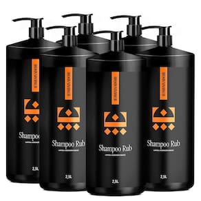 Kit 06 Shampoo Para Cabelo Rub Embaixador 2,5L