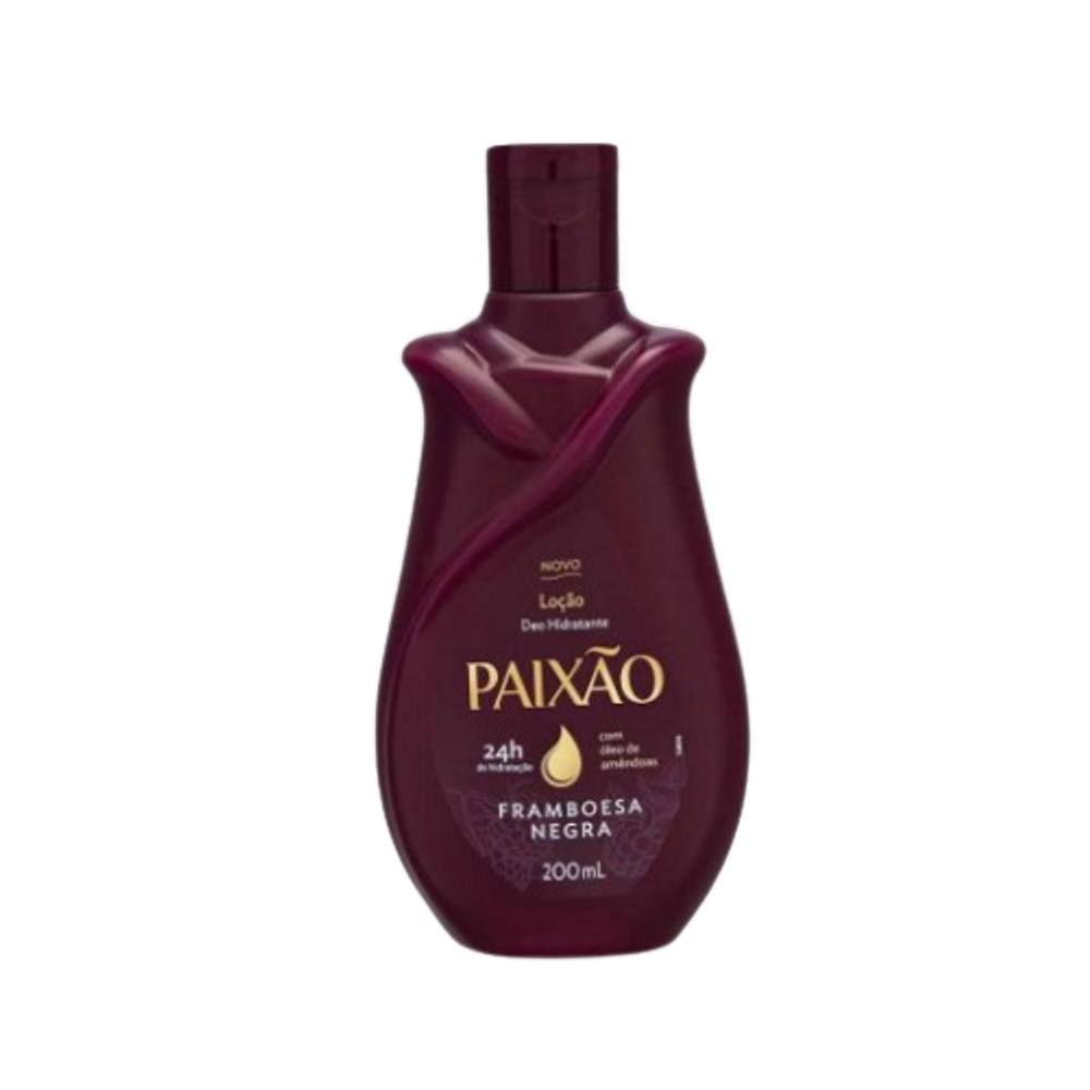 Locao Hidratante Framboesa Negra Paixao 200Ml