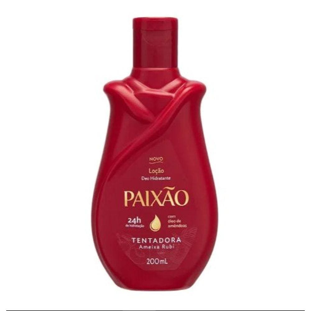 Locao Hidratante Tentadora  Paixao 200Ml