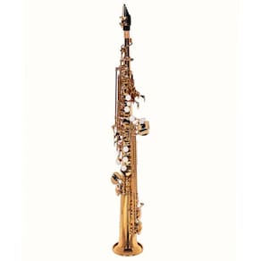 Sax Soprano Reto Dominante Bb Dourado Com Semi Case - 16462