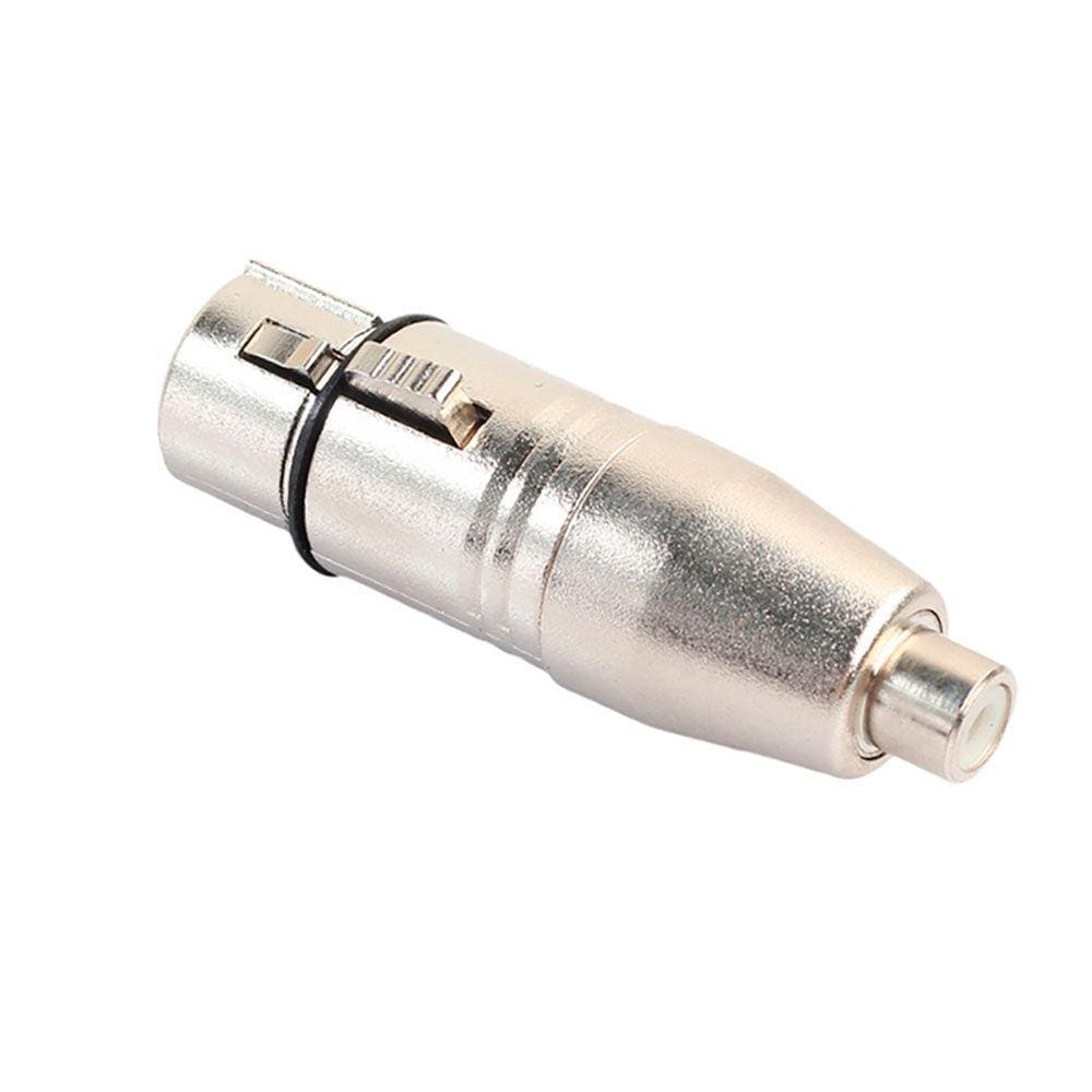 Plug Adaptador Rexlis XLR Fêmea P/ RCA Fêmea - AC2819