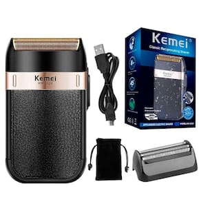 Barbeador Elétrico Profissional Sem Fio Recarregável Usb