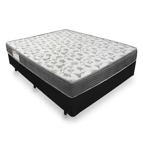 Cama Box Viúva Preto Blindada + Colchão De Espuma D33 - Ortobom - iso 100 128cm - Preto