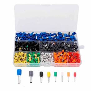 Kit Terminal Conector Tubular Ilhós 0,5mm À 6mm 800 Peças