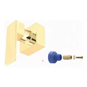 Acabamento Registro Quadrado Padrão Docol Dourado Barcelona