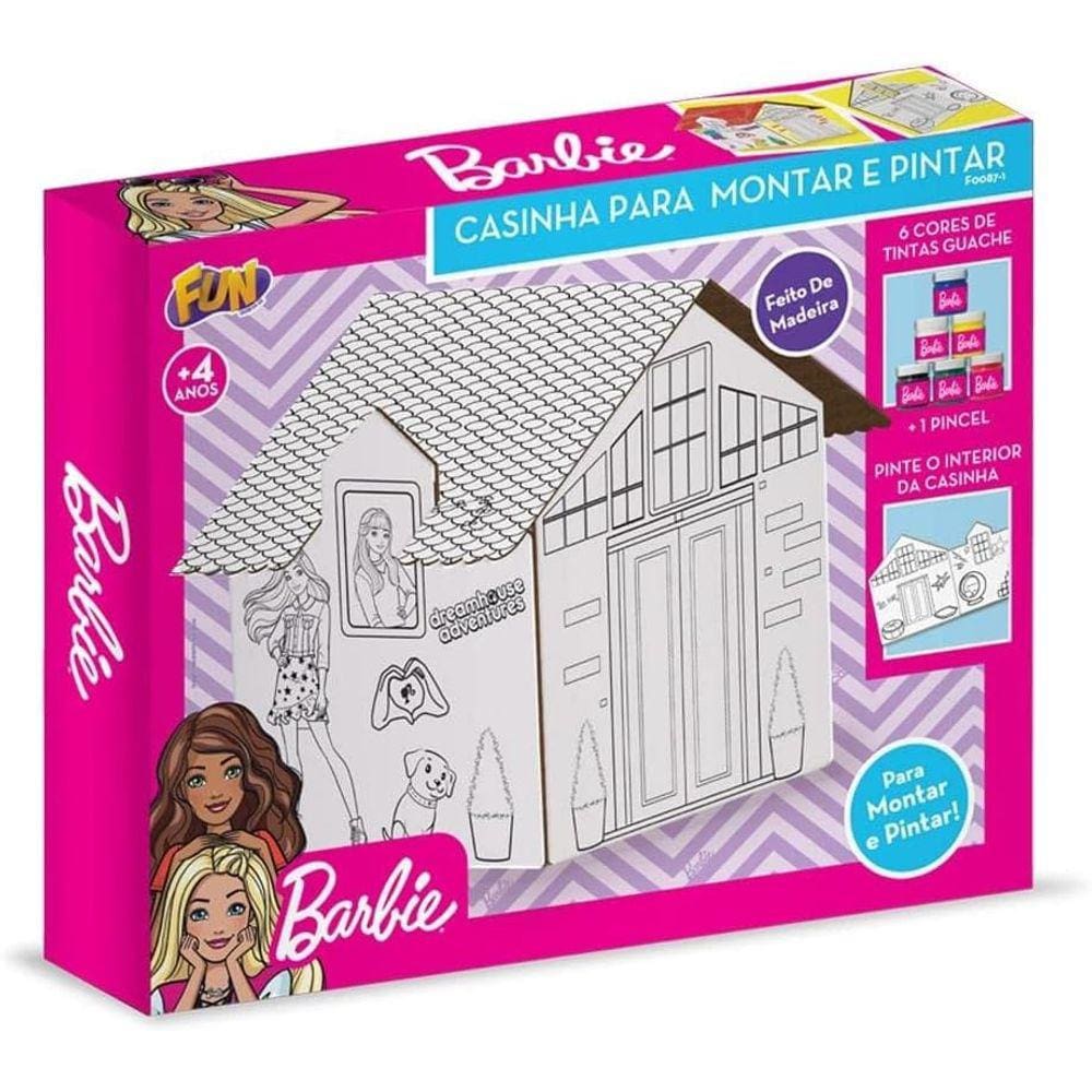 Casinha barbie madeira grande