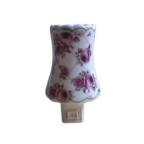 Mini Luminária Abajur Difusor Bivolt De Tomada 2 Estágios