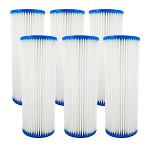 Filtro Big Blue De Plissado Lavável 20 X 4 1/2, 8 Peças