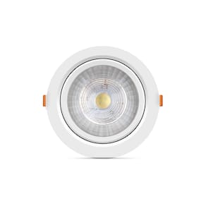 Spot de Led Embutir Elgin Ecospot MR11 Redondo 3W Bivolt 3000K Luz Quente