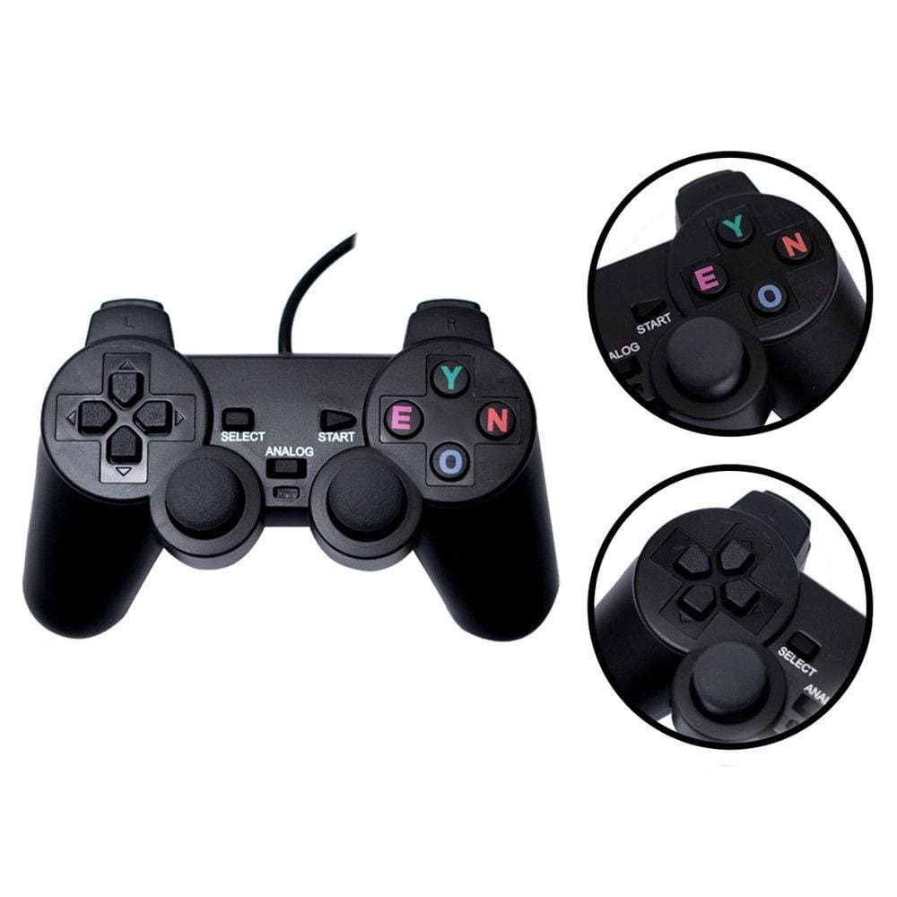 Controle Jogos Ps2 Com Fio Manete RESISTENTE