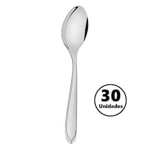 Kit Talheres Colheres de Sopa 30 Peças Laguna Aço Inoxidável para Restaurante Tramontina