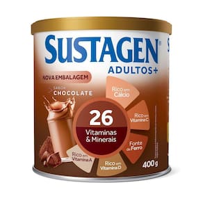 Complemento Alimentar Sustagen Adultos+ Sabor Chocolate Lata 400g