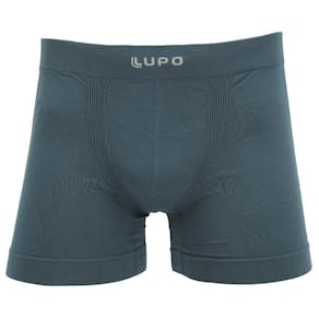 Cueca Boxer Lupo Microfibra Cinza - Masculino