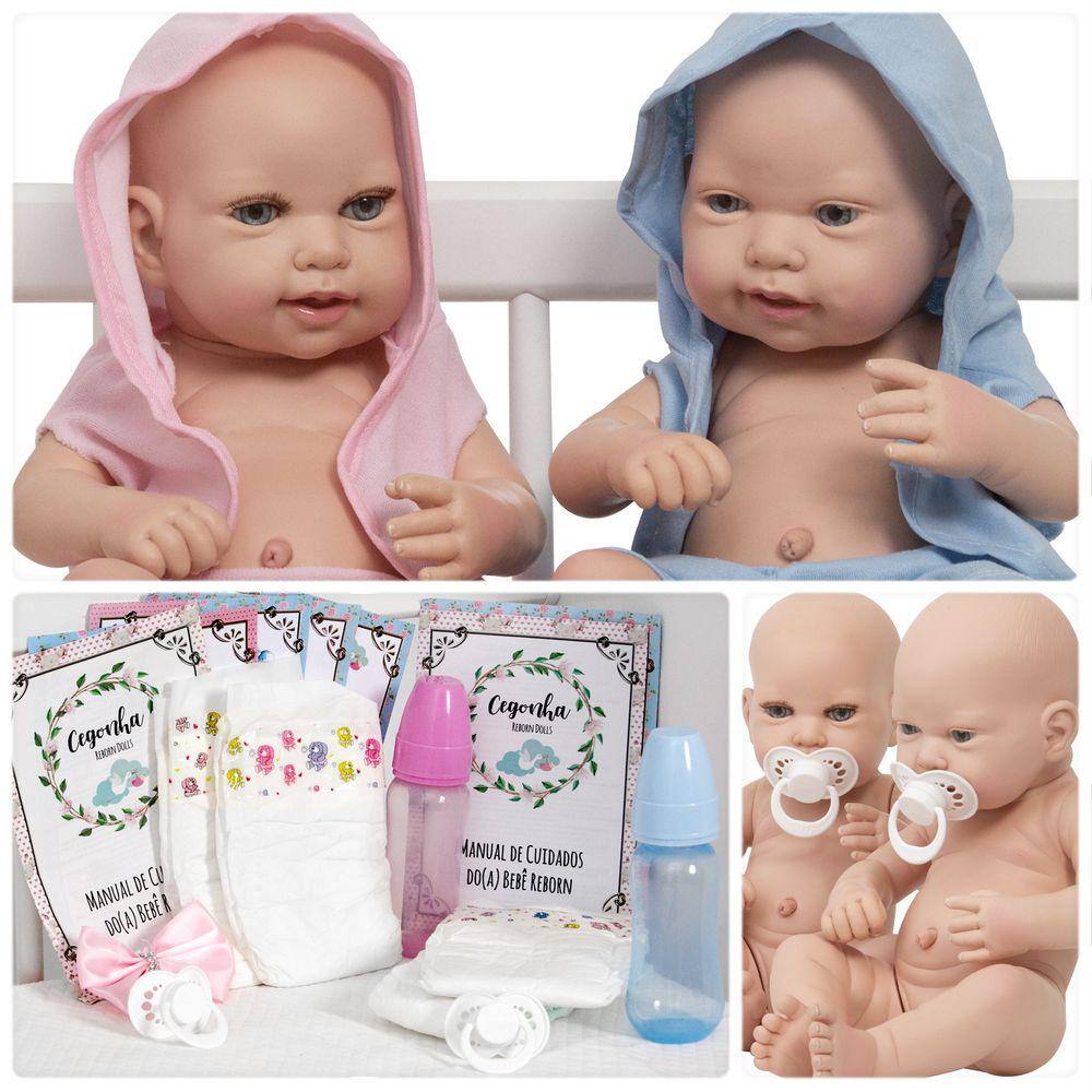 Bebe reborn kit gêmeos - Comprar em LOJA DAS CEGONHAS