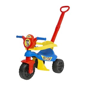 Carrinho Passeio Pedal Infantil Kemotoca Baby Dog Az - Kendy