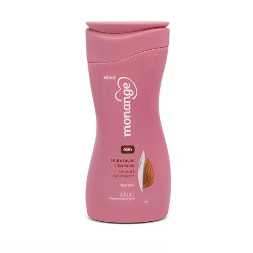 Hidratante Monange Pele Seca  Leite De Amendoas 200Ml