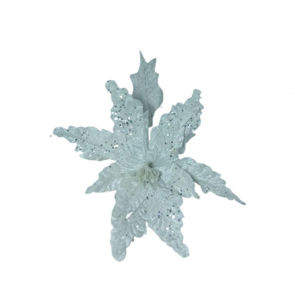 Poinsetia Branca 50cm Fl1941