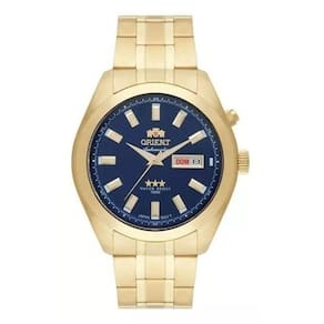 Relógio Orient Masculino Dourado Automatico 469Gp075 D1kx