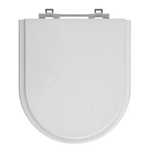 Tampa de Vaso Smart Cinza Prata (Claro) Tampa para Vaso Celite Madeira Laqueada
